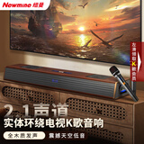 纽曼（Newmine）G69 PRO 回音壁音响家庭KTV音响套装家庭影院 电视音响客厅家用无线K歌蓝牙音箱麦克风