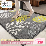 大江入户地垫门口脚垫户外进门地毯高端丙纶入户门垫80x110cm