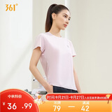 361°短袖女t恤夏季新款速干衣运动跑步宽松瑜伽服上衣服662424126H-5