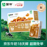 蒙牛【18天新鲜直达】早餐奶核桃味250ml*16盒 新老包装 中秋送礼礼盒