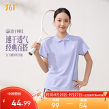 361°t恤女夏季新款运动polo衫速干休闲跑步健身短袖上衣662624111H-5