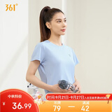 361°短袖女t恤夏季新款速干衣运动跑步宽松瑜伽服上衣服662424126H-2