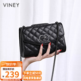viney牛皮包包女包轻奢链条包洋气斜挎单肩包生日礼物高级感送女友老婆