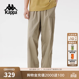 卡帕（Kappa）背靠背运动长裤男夏季新款宽松直筒裤休闲工装裤子男士K0F32AX71 【轻薄/透气/舒适】草绿色-3249 M （推荐尺码170/80A）尺码偏大，建议拍小一码