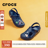 CROCS卡骆驰贝雅洞洞鞋轻便百搭男鞋一脚蹬洞洞鞋女拖鞋休闲鞋|10126 深蓝-410(含智必星) 41 /42(260mm)