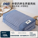 安睡宝（SOMERELLE）荞麦枕头100%纯荞麦壳颈椎枕 天然草本按摩护颈枕 40*60cm一对装