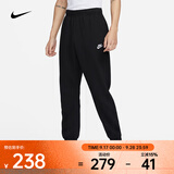 耐克（NIKE）Sportswear 裤子男裤束脚裤时尚休闲卫裤宽松直筒加绒运动长裤 BV2738-010 2XL
