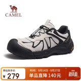 骆驼（CAMEL）云山2AIR轻量休闲登山徒步户外鞋男情侣 G16S852070 米白/黑 39