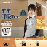 Converse 匡威男女童插肩袖长袖T恤春季新款亲肤舒适儿童经典星标长T