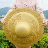 帝行（DIXING）防雨斗笠帽农民户外防晒帽大沿成人垂钓防水帽男女通用遮阳帽子 新大号直径55厘米