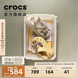 卡骆驰（CROCS）檀健次同款经典泡芙洞洞鞋百舒适男沙滩鞋女鞋休闲鞋|207521 骨白色-2Y2(含智必星) 36 (220mm) 37