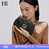 HR赫莲娜包包女包斜挎包女小包时尚菱格链条包生日礼物送女友