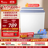 小天鹅（LittleSwan）双桶双缸洗衣机半自动 12KG大容量 洗大件 节能 TP12S156 一级能效 以旧换新 京东自营
