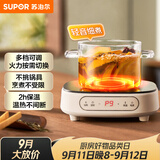 苏泊尔（SUPOR）电陶炉煮茶电磁炉家用电磁炉灶新型迷你小型简易大功率速热轻音火锅围炉煮茶炉C10-CS15