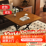 木双福折叠桌餐桌小户型家用客厅吃饭桌子户外摆摊桌子出租房便携小方桌