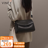 viney牛皮包包女包品牌斜挎枕头包轻奢单肩包生日礼物高级感送女友老婆