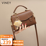 viney包包女包牛皮洋气剑桥包轻奢斜挎单肩包生日礼物品牌送女友老婆