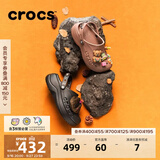 卡骆驰（CROCS）贝雅云彩女士洞洞鞋户外休闲鞋|208186 黑色-001(含智必星) 40 (260mm) 尺码偏小，建议选大一码