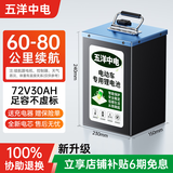 五洋中电电动车锂电池72V 52V 60v60ah 72伏磷酸铁锂 三元锂电瓶车电池 【铁锂】72V30Ah 理论续航参考60-80KM +专用快充+立式