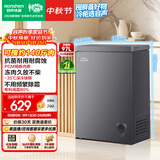 容声100L单温冰柜小型家用-35℃冷冻冷藏柜减霜80%冷柜新一级能效卧式冰箱BD/BC-100D10HMLBDH
