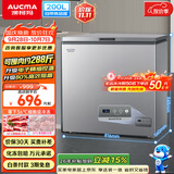 澳柯玛（AUCMA）200升单温家用冰柜87%减霜冷藏冷冻电脑控温冷柜一级冰箱BC/BD-200DNE 以旧换新