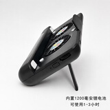 力冰（LiBing）手机散热器发烫降温游戏夹子双风扇带折叠支架视频网红 内置1200毫安锂电池  黑色