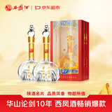 西凤酒 华山论剑10年 45度 500ml*2 双瓶装 凤香型白酒