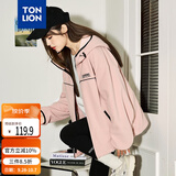 唐狮（TonLion）秋冬季款女连帽摇粒绒加厚外套高级感韩版潮chic