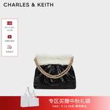 CHARLES&KEITH链条单肩腋下托特包流浪包包女包生日礼物送女友CK2-20671559 【M号】Multi综合色 M
