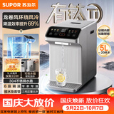 苏泊尔（SUPOR）有钛内胆电热水瓶风冷降温5L水箱可拆2200W速沸烧水壶净饮水机 恒温水壶调奶器SW-50T201Pro