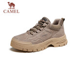 骆驼（CAMEL）男士复古户外登山工装休闲低帮鞋 G13A342170 卡其 40 