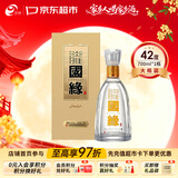 今世缘淡雅国缘 幽雅醇厚型 白酒 42度 700ml*1瓶 单瓶装 自饮宴请送礼