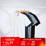 361°短袖男士t恤夏季速干衣polo衫跑步健身运动服半袖652524102D-1