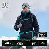 KOLON SPORT/可隆MIST轻量羽绒服 男士防水透湿户外防风轻薄鹅绒夹克 LHDJ5WNT21-NV 藏蓝 XL 180/100A