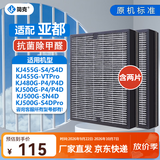简克（JIANKE）适配亚都双面侠空气净化器过滤网滤芯 KJ500G-P4D/SN4D/S4(PRO)