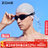 洲克 ZOKE成人泳镜男女大框平光防雾高清比赛专业游泳镜614501105-5