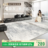 七棉地毯客厅卧室简约高级感亲肤无毛耐脏防滑床边毯垫 锦瑟年华2*3m