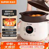 苏泊尔（SUPOR）电炖锅电炖盅 电砂锅煲汤锅 炖汤锅 燕窝炖锅 紫陶锅电汤锅煮粥神器 电煮锅家用DG50YC851多功能锅
