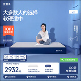 蓝盒子Z1经典款Z1小石头记忆棉独立弹簧床垫双人酒店厚席梦思线下同款 Z1 【软硬适中】 2000mm*2200mm