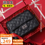 viney牛皮包包女包品牌链条包轻奢单肩斜挎包生日礼物高端送女友老婆