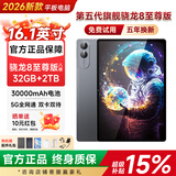 蓝魔快本平板电脑2026新款16英寸大屏4K165hz第五代骁龙8至尊版32G+2T大内存办公学习游戏5G全网通PadPro 第五代骁龙8至尊版丨16英寸 【全新未拆】豪华版24G+256G赠10礼包