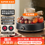 苏泊尔（SUPOR）迷你电陶炉 煮茶器煮茶炉煮茶壶 养生围炉煮茶泡茶办公家用不挑器具SW-DTL05