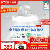 雷士（NVC）枕边风风扇灯一体吊扇灯餐厅卧室全光谱1级能效IP65三防包安装