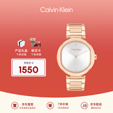 Calvin KleinCK手表雅致款钢带石英女士腕表25200253【节日礼物】