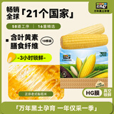 北纬47度杂粮礼盒4斤 东北黄糯玉米5根+白糯玉米5根 送礼送长辈 真空保鲜