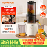 九阳（Joyoung）原汁机三段压榨家用多功能大口径电动冰淇淋机冷压榨果汁榨汁机渣汁分离Z12-LZ566