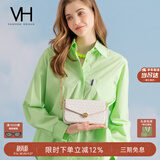 VANESSA HOGAN VH女包山茶花信封包轻奢老花链条小包单肩斜挎包生日礼物送女友