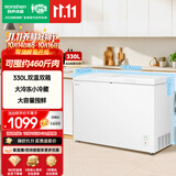 容声330L双温家用冰柜双箱大冷冻小冷藏大冷冻力大容量囤鲜冷柜BCD-330ZMMA以旧换新