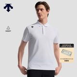 迪桑特（DESCENTE）DESCENTE迪桑特TRAINING系列男士吸湿速干D-TOUGH短袖POLO衫新品 WT-白色 2XL (185/104A)
