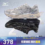 美津浓（MIZUNO）【吴曦同款】新款男女运动鞋子休闲潮流透气复古跑步鞋RACER S